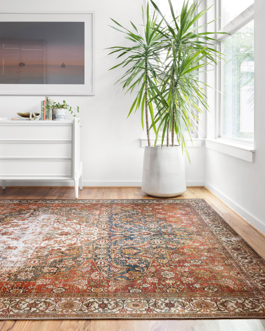 Layla Rug 05 | Ocean / Multi