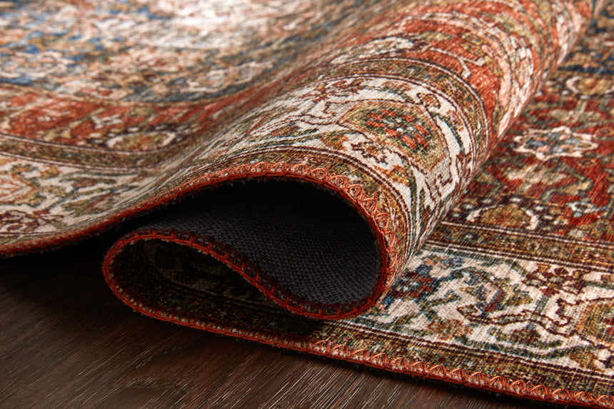 Layla Rug 05 | Ocean / Multi
