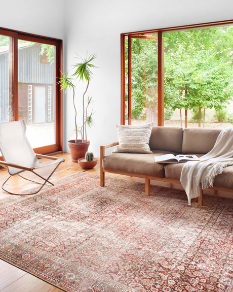 Layla Rug 11 | Cinnamon / Sage