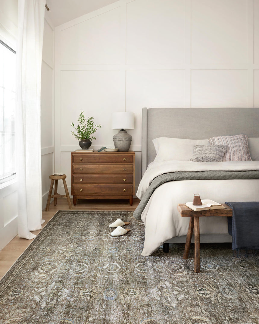 Layla Rug 13 | Antique / Moss