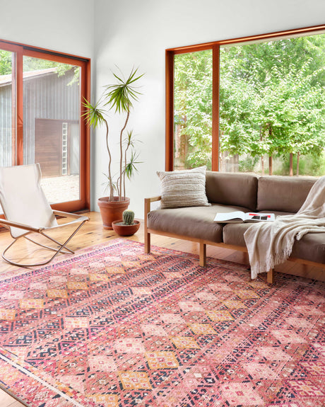 Layla Rug 15 | Magenta / Multi