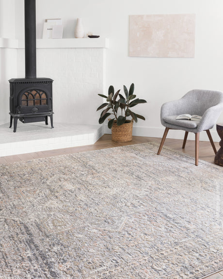 Lucia Rug 01 | Grey / Sunset