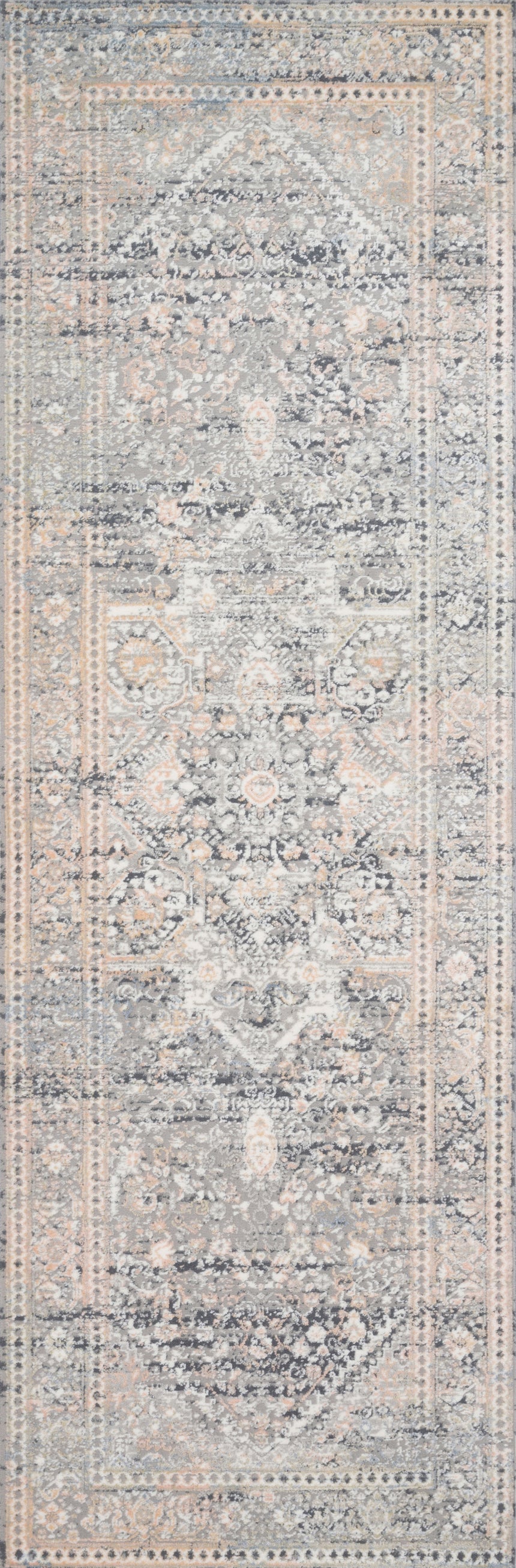Lucia Rug 01 | Grey / Sunset