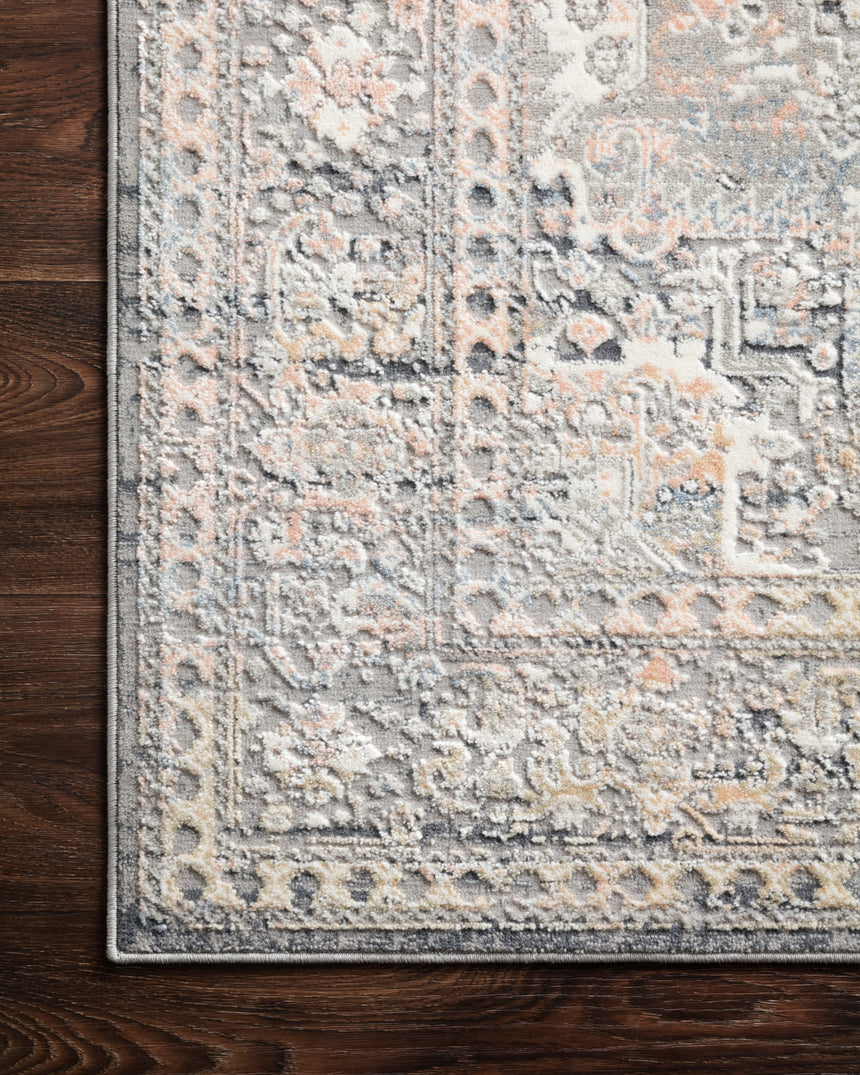 Lucia Rug 01 | Grey / Sunset