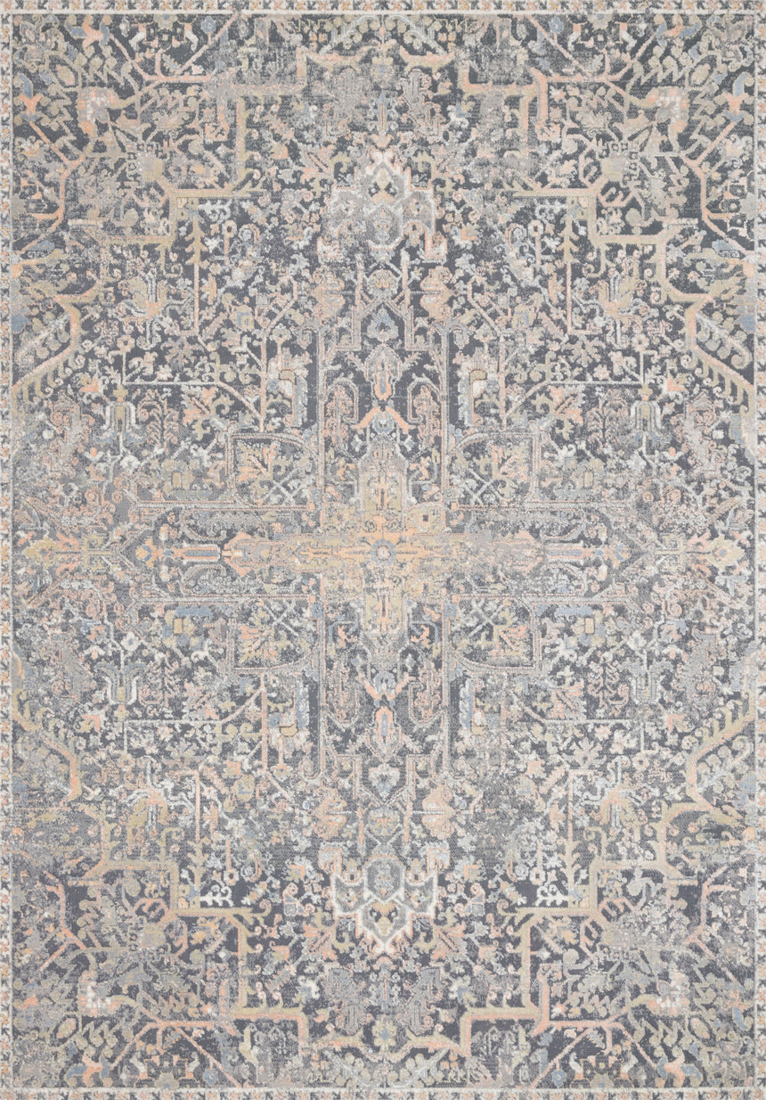 Lucia Rug 02 | Charcoal / Multi