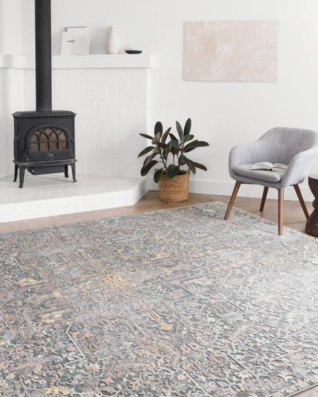 Lucia Rug 02 | Charcoal / Multi