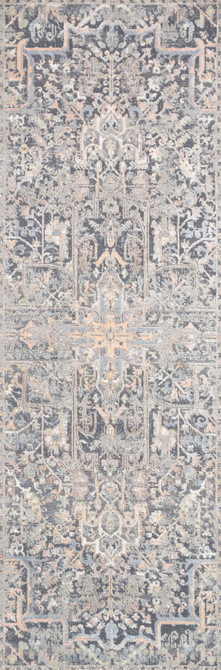 Lucia Rug 02 | Charcoal / Multi