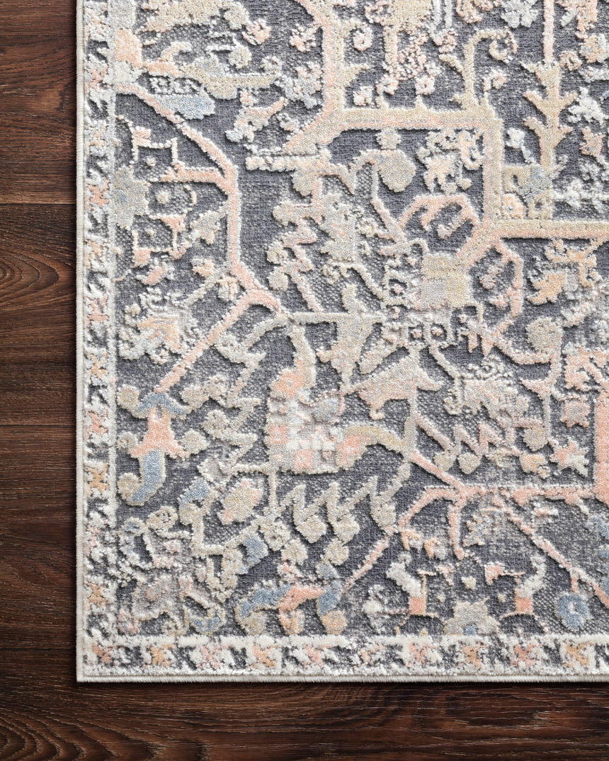 Lucia Rug 02 | Charcoal / Multi