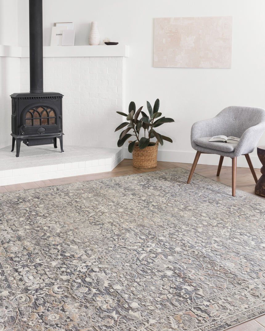 Lucia Rug 04 | Grey / Mist