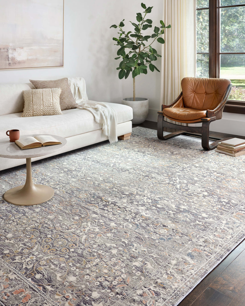 Lucia Rug 04 | Grey / Mist