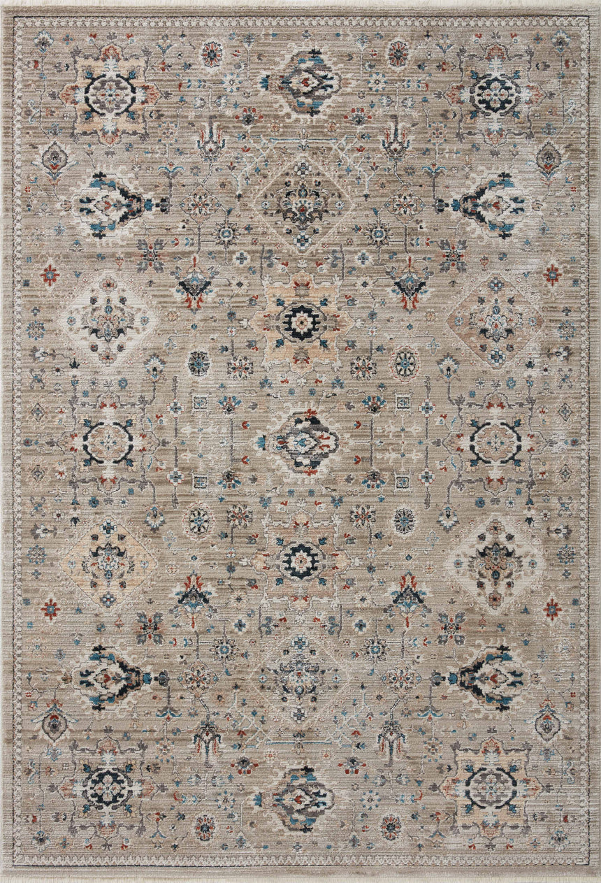 Leigh Rug 02 | Dove / Multi