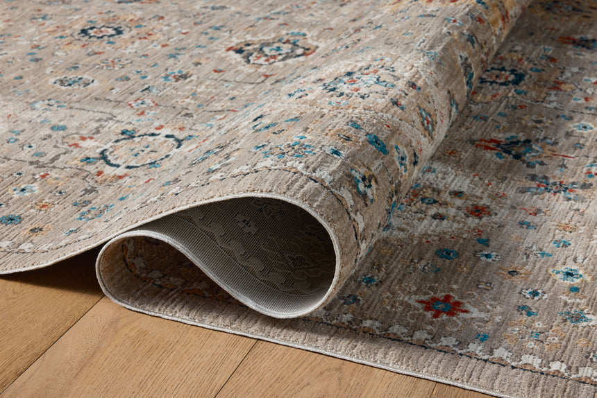 Leigh Rug 02 | Dove / Multi