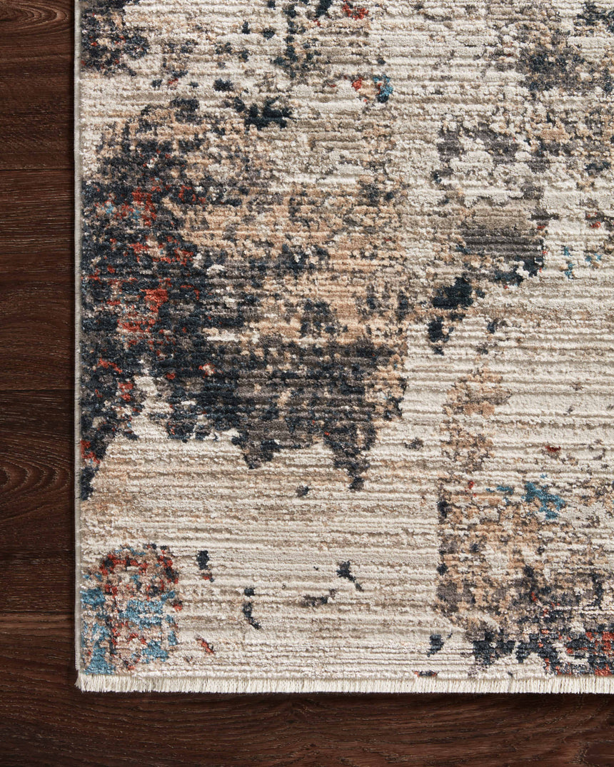 Leigh Rug 05 | Ivory / Charcoal