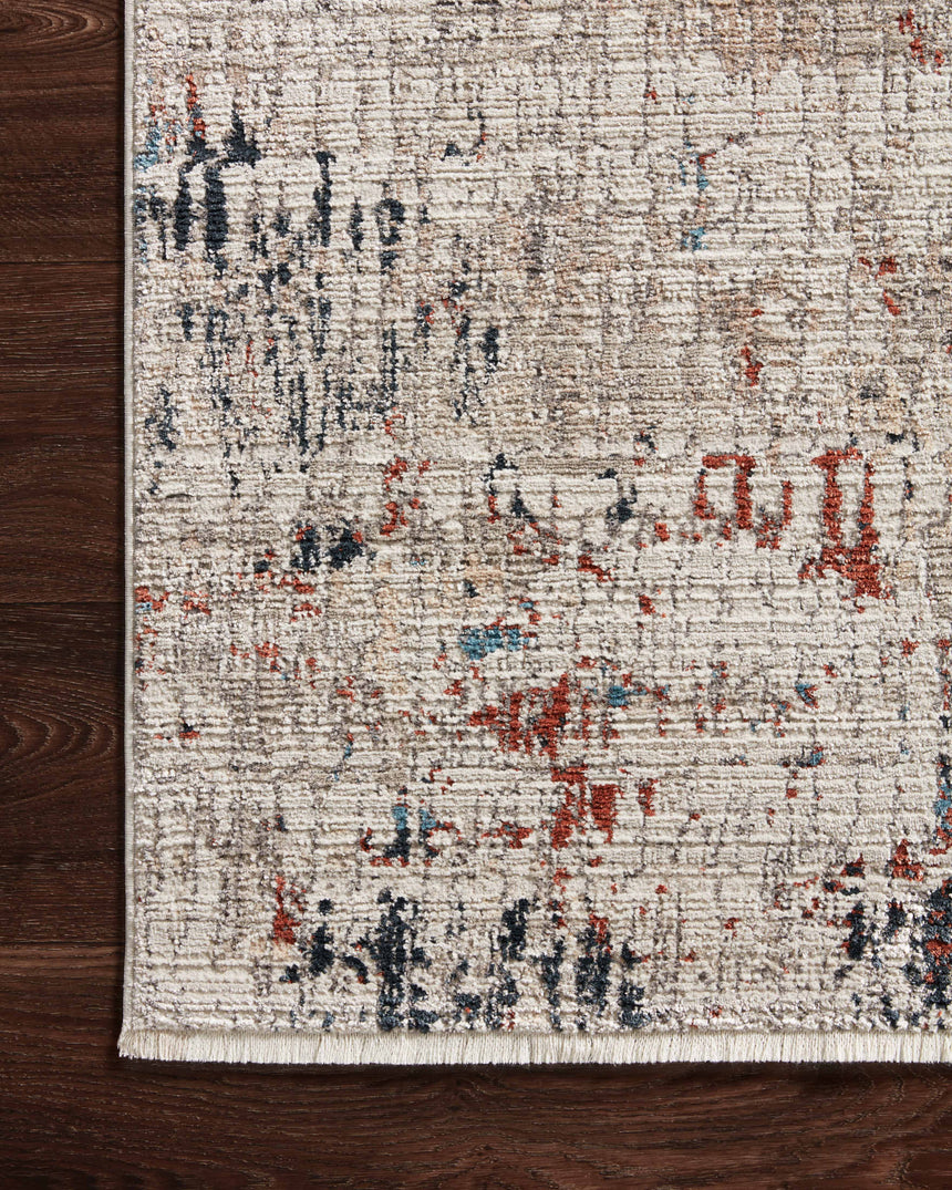 Leigh Rug 06 | Ivory / Multi