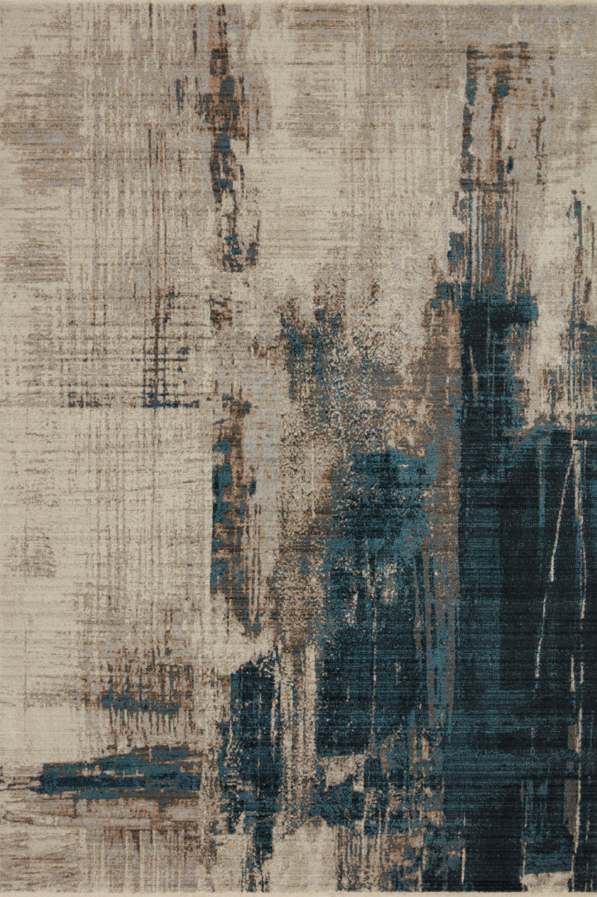 Leigh Rug 08 | Slate / Denim