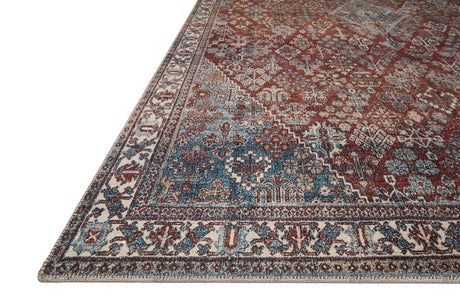 Lenna Rug 04 | Brick / Sky