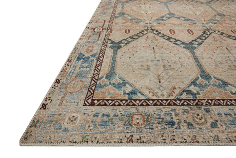 Lenna Rug 05 | Denim / Sand