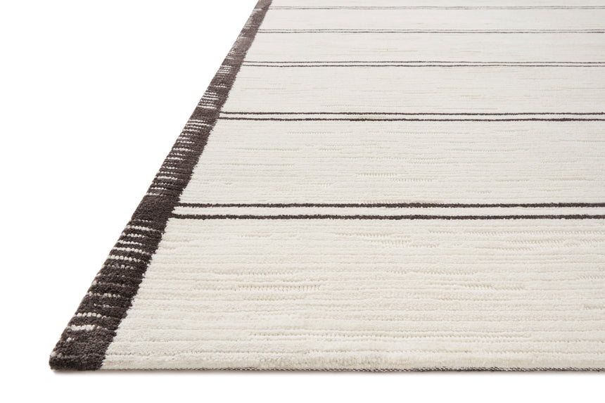 Logan Rug 02 | White / Mocha