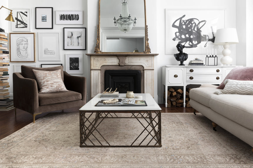 Loren Rug 03 | Sand / Taupe