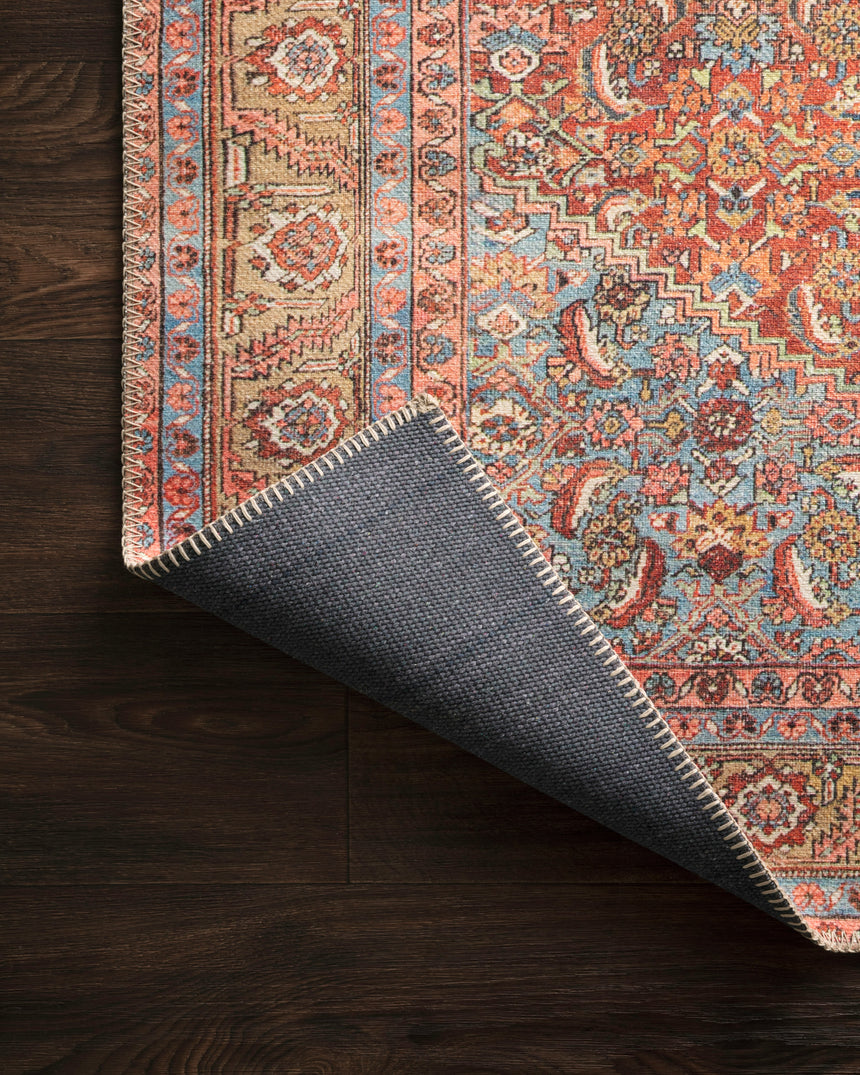 Loren Rug 06 | Red / Multi