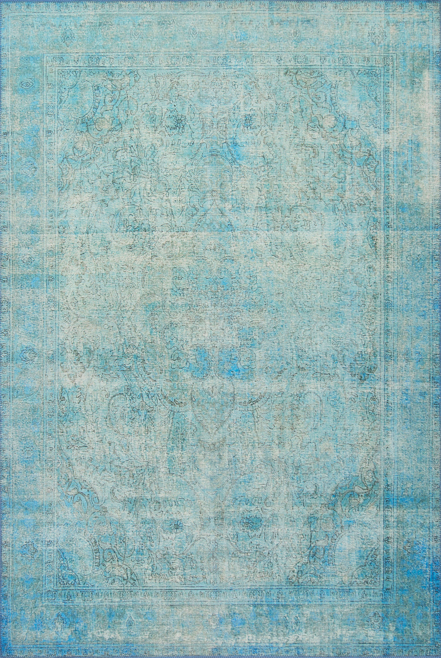 Loren Rug 08 | Aqua