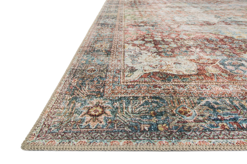 Loren Rug 14 | Brick / Multi