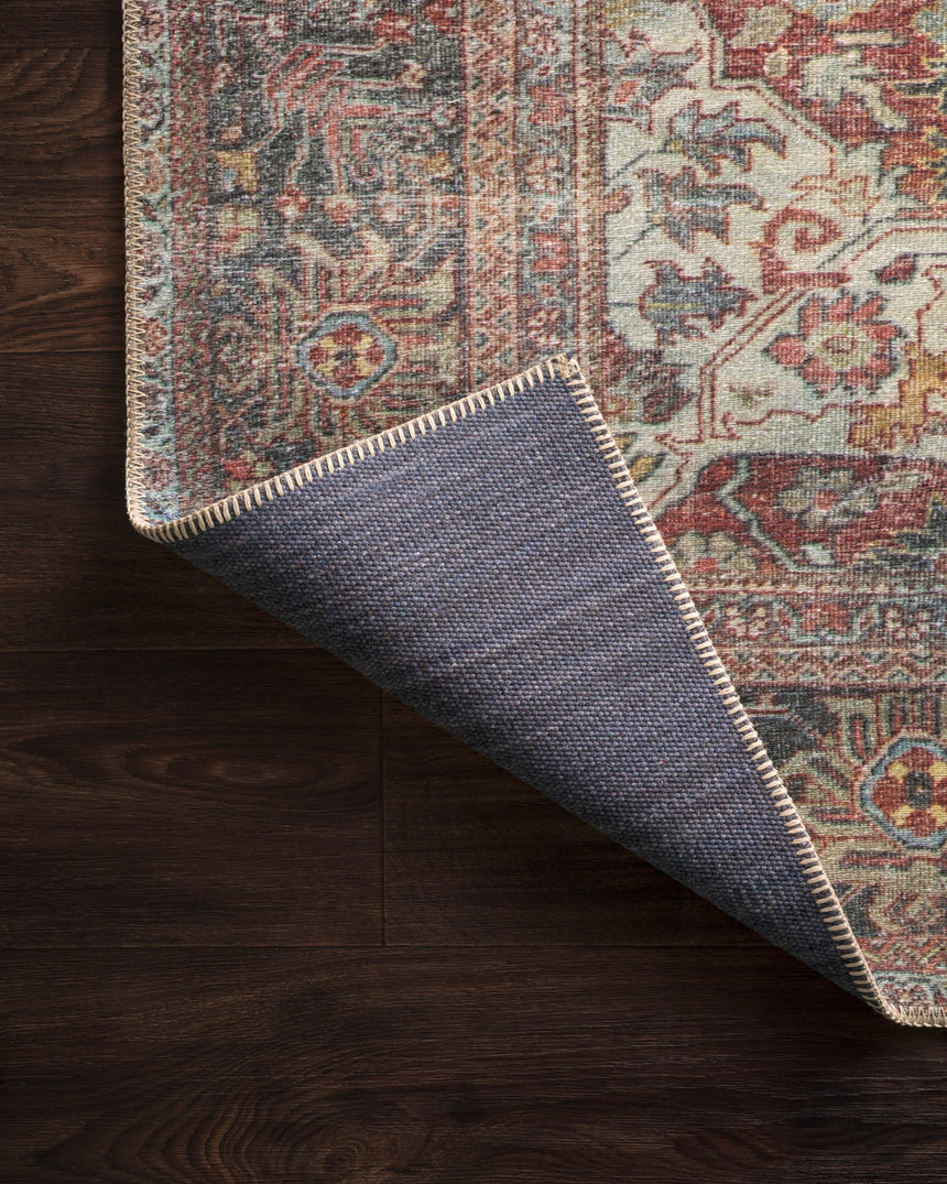 Loren Rug 14 | Brick / Multi