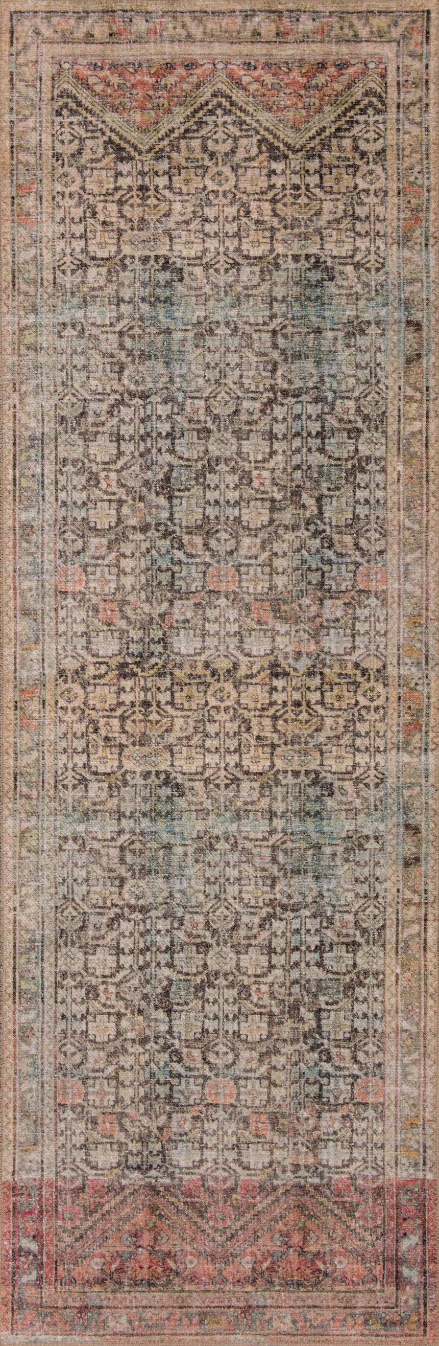 Loren Rug 17 | Charcoal / Multi