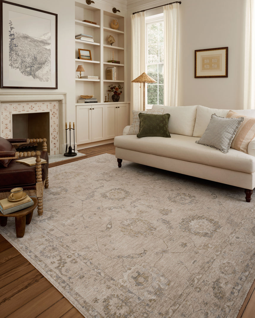 Louisa Rug 02 | Oatmeal / Slate