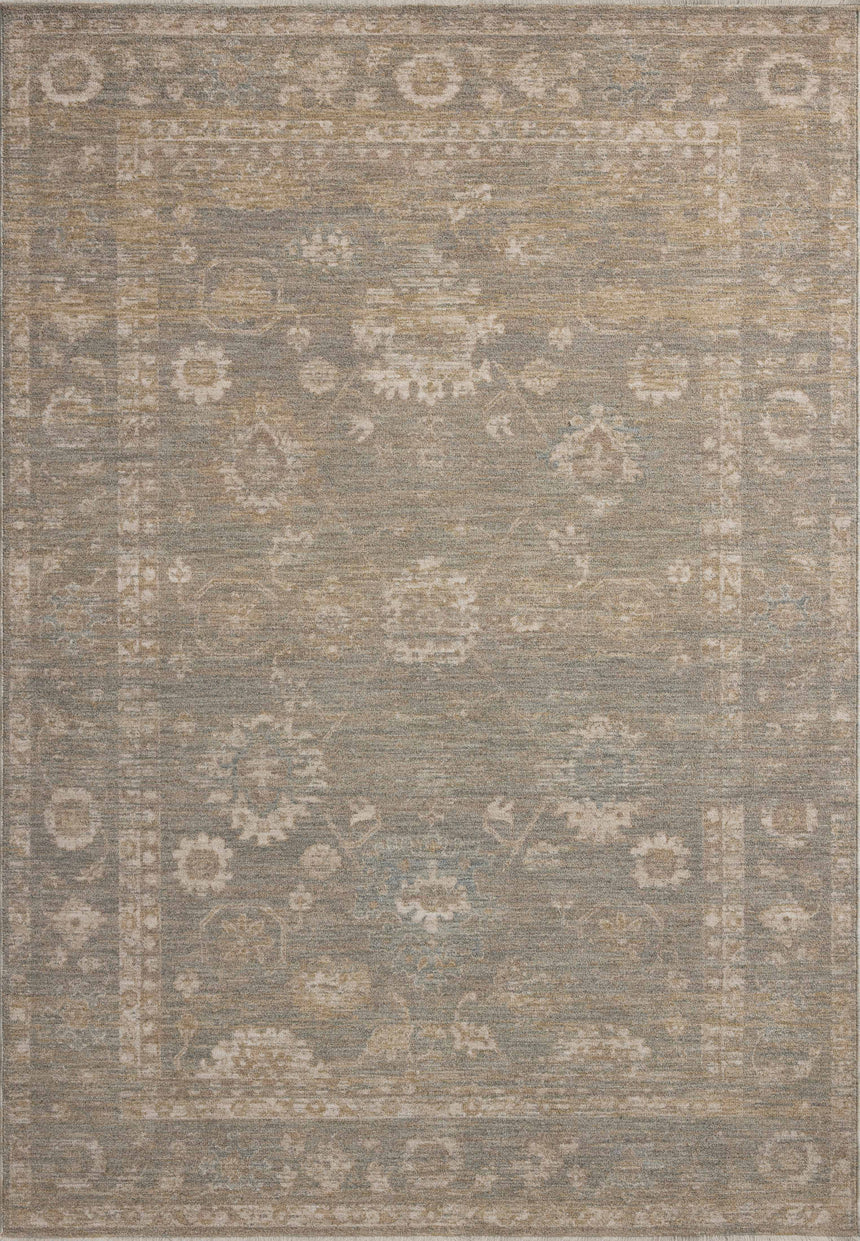 Louisa Rug 04 | Lagoon / Ivory