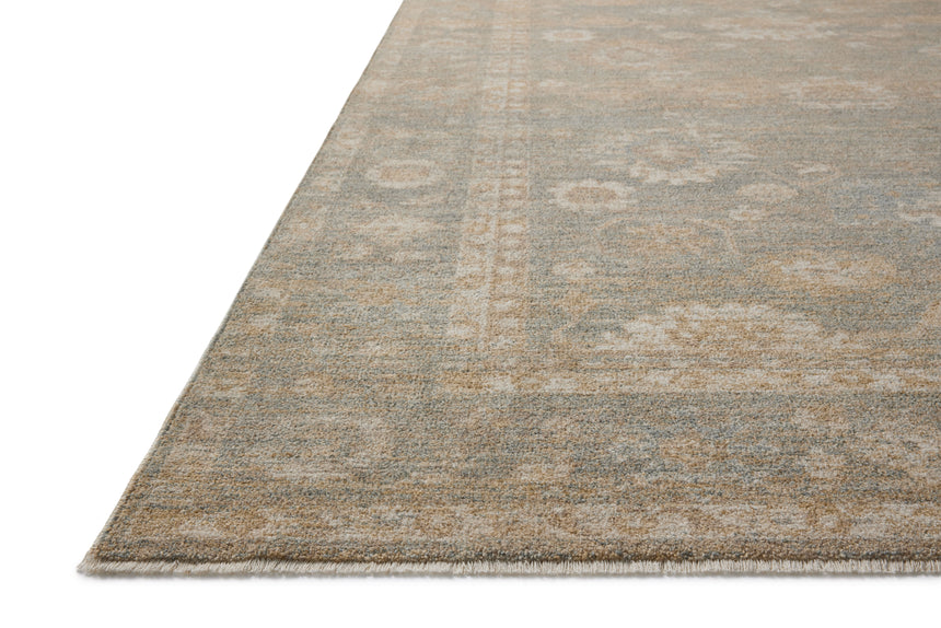 Louisa Rug 04 | Lagoon / Ivory