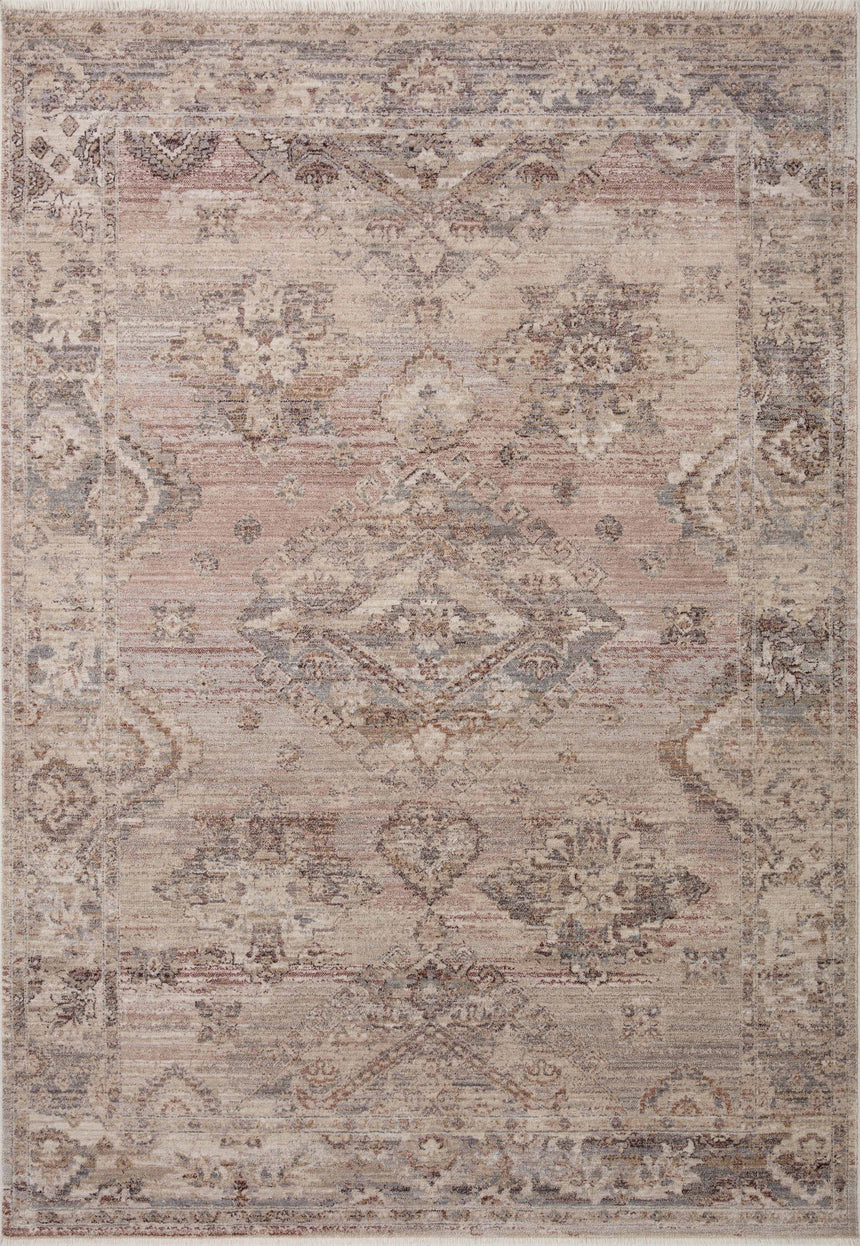Lyra Rug 01 | Blush / Dove