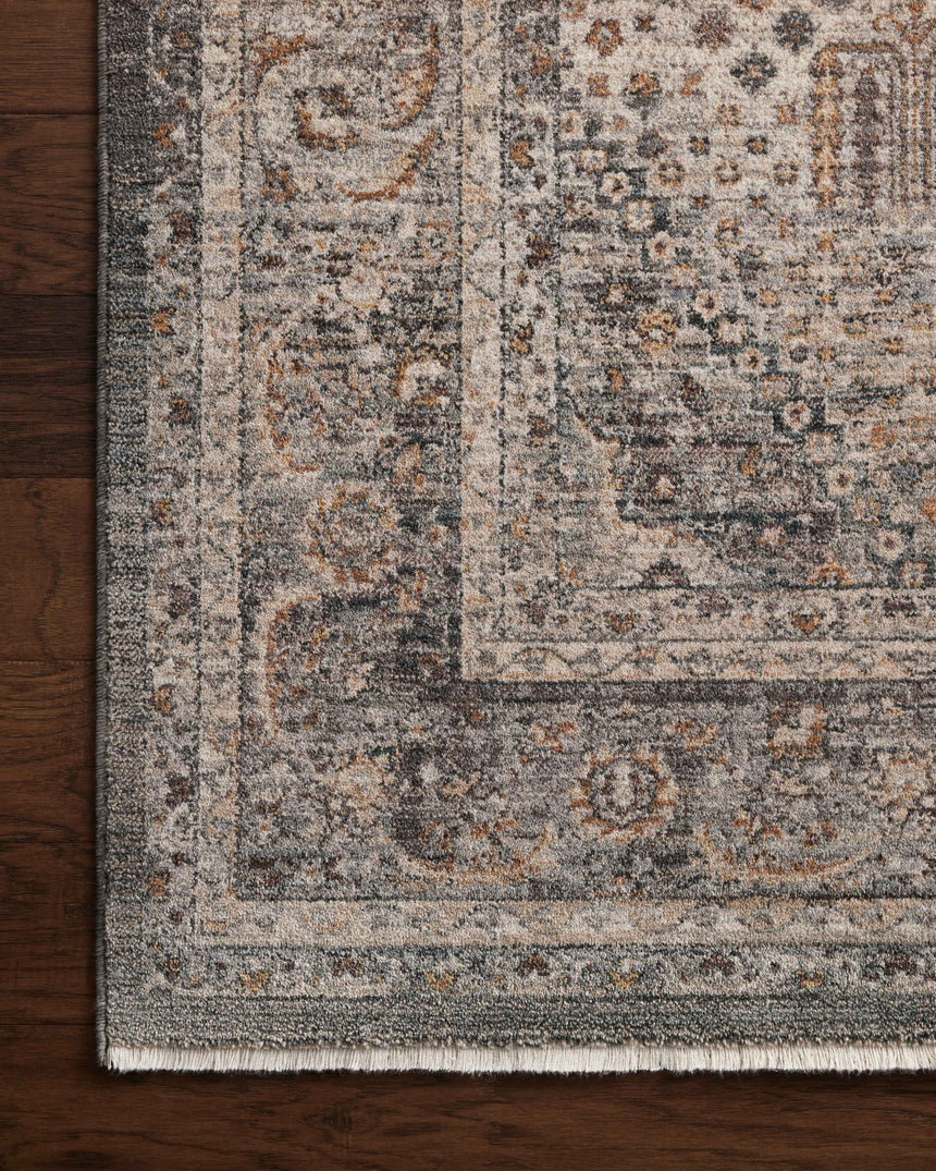Lyra Rug 02 | Denim / Pebble