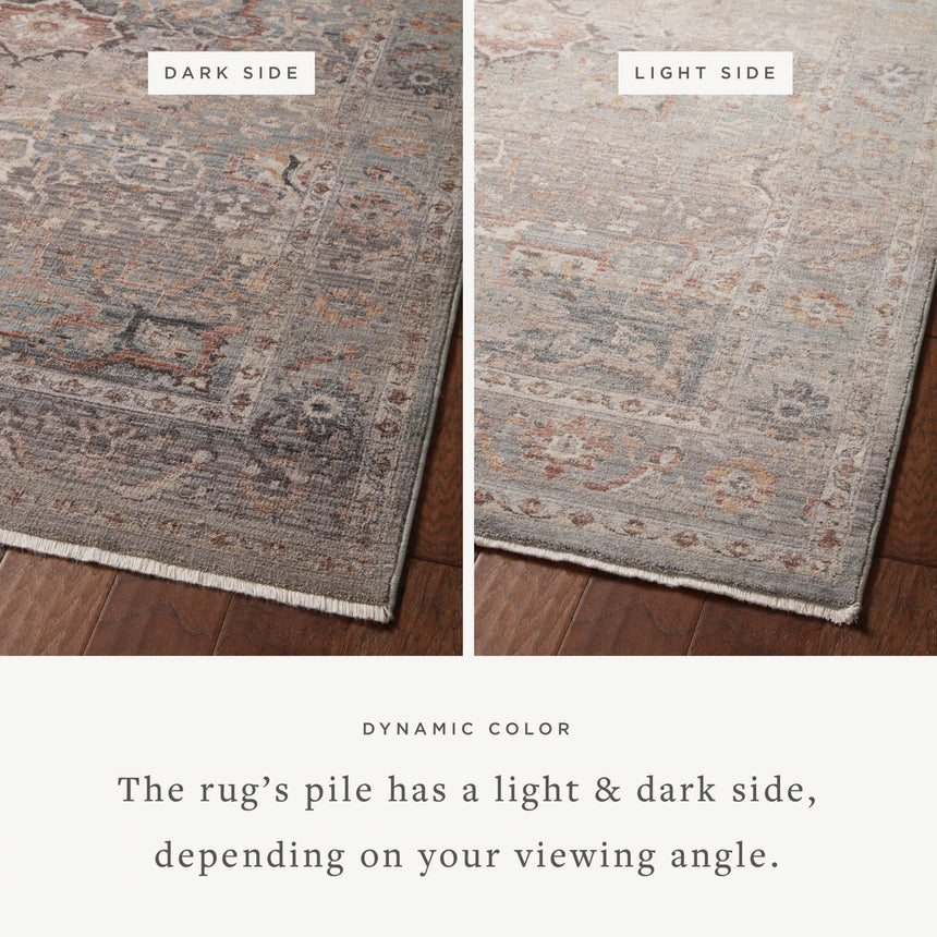 Lyra Rug 03 | Sky / Multi