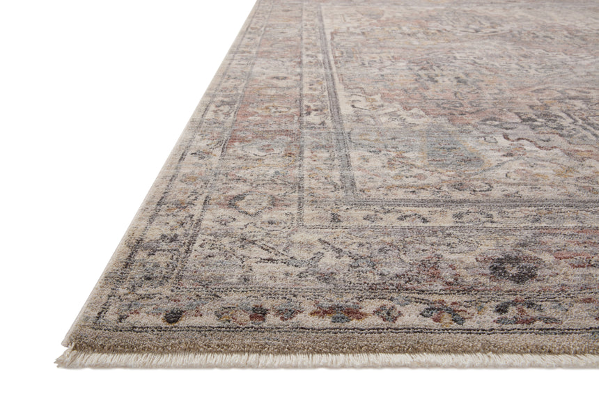 Lyra Rug 05 | Sunset / Silver