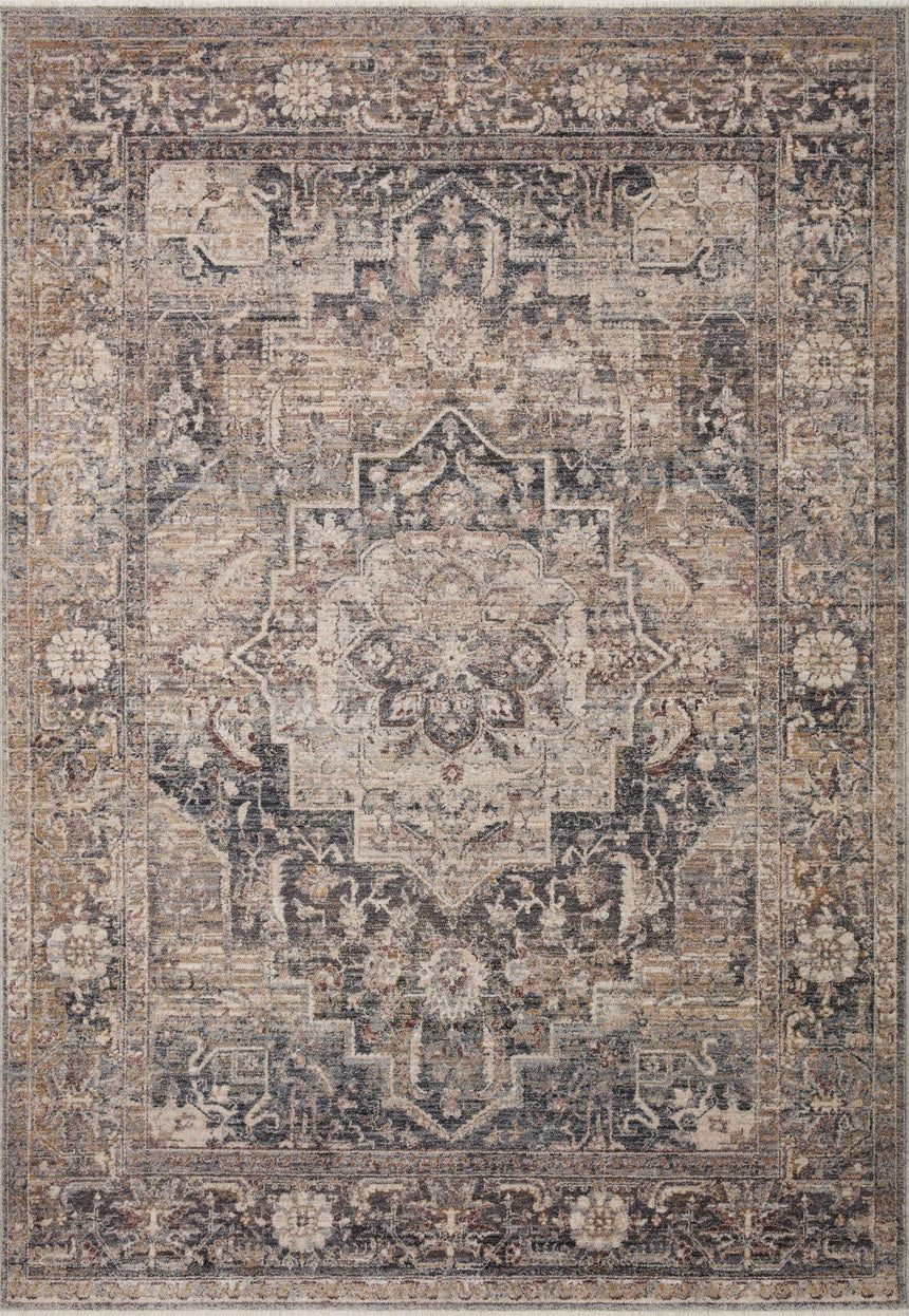 Lyra Rug 06 | Denim / Sand