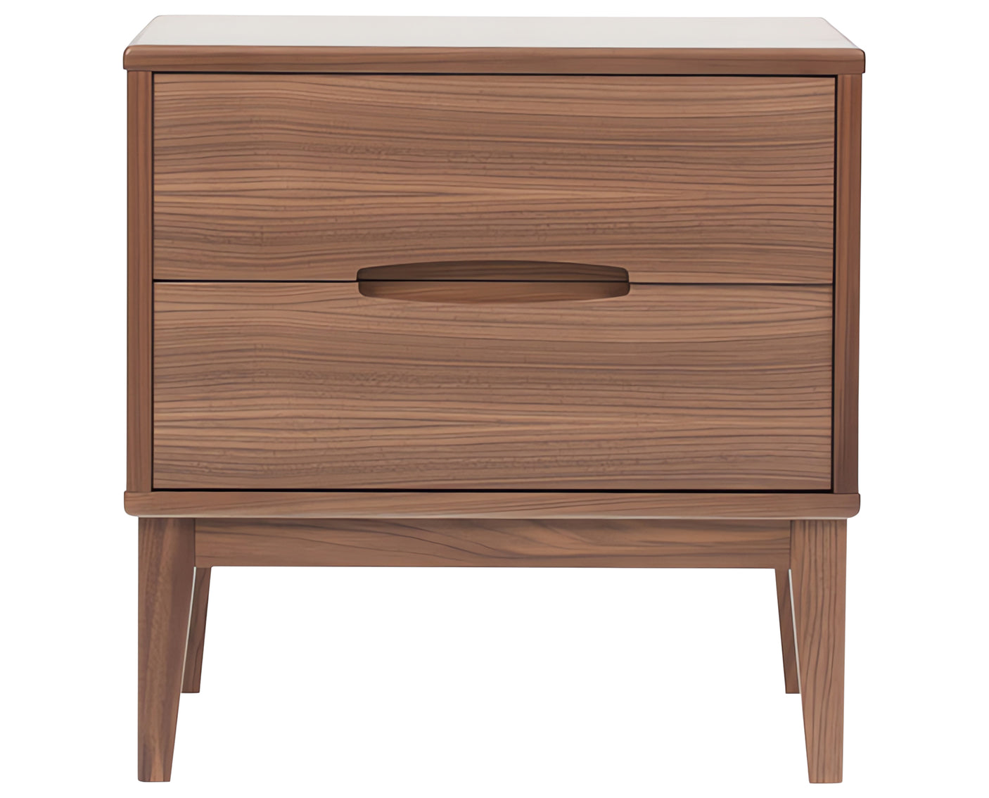 Natural Walnut | Mobican Leila Night Table | Valley Ridge Furniture