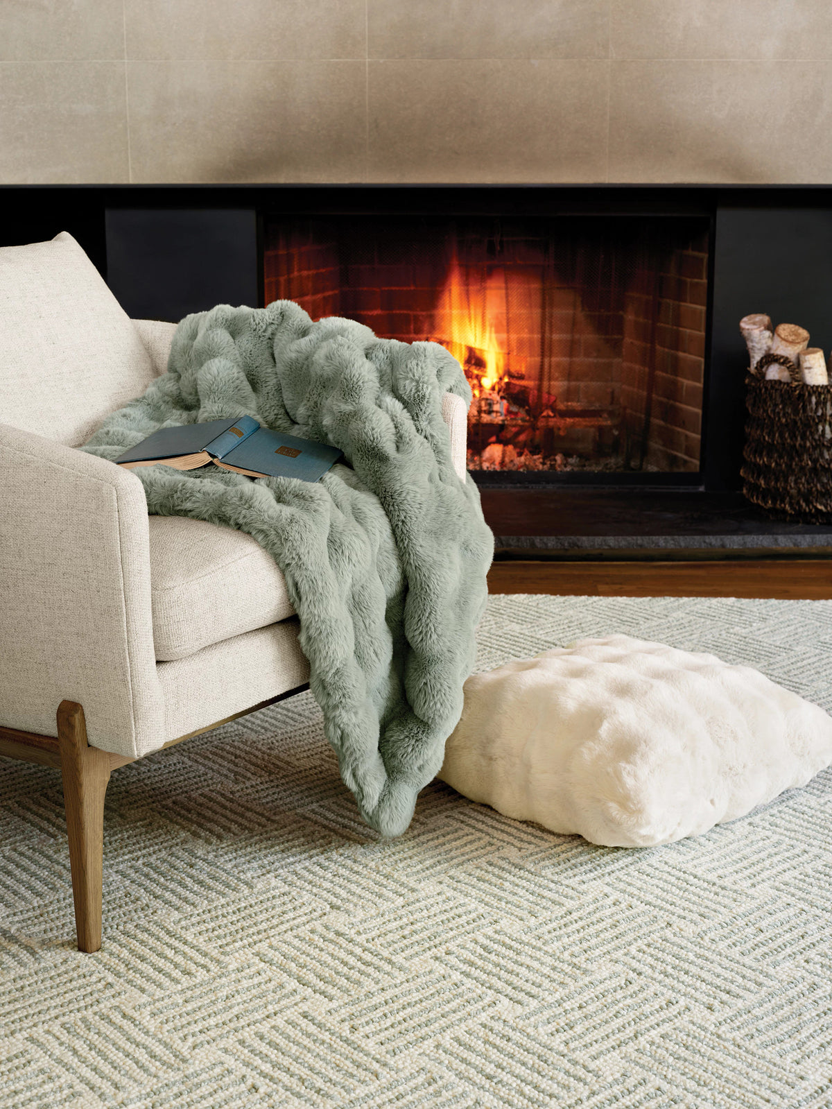 Layers Hand Hooked Wool Rug