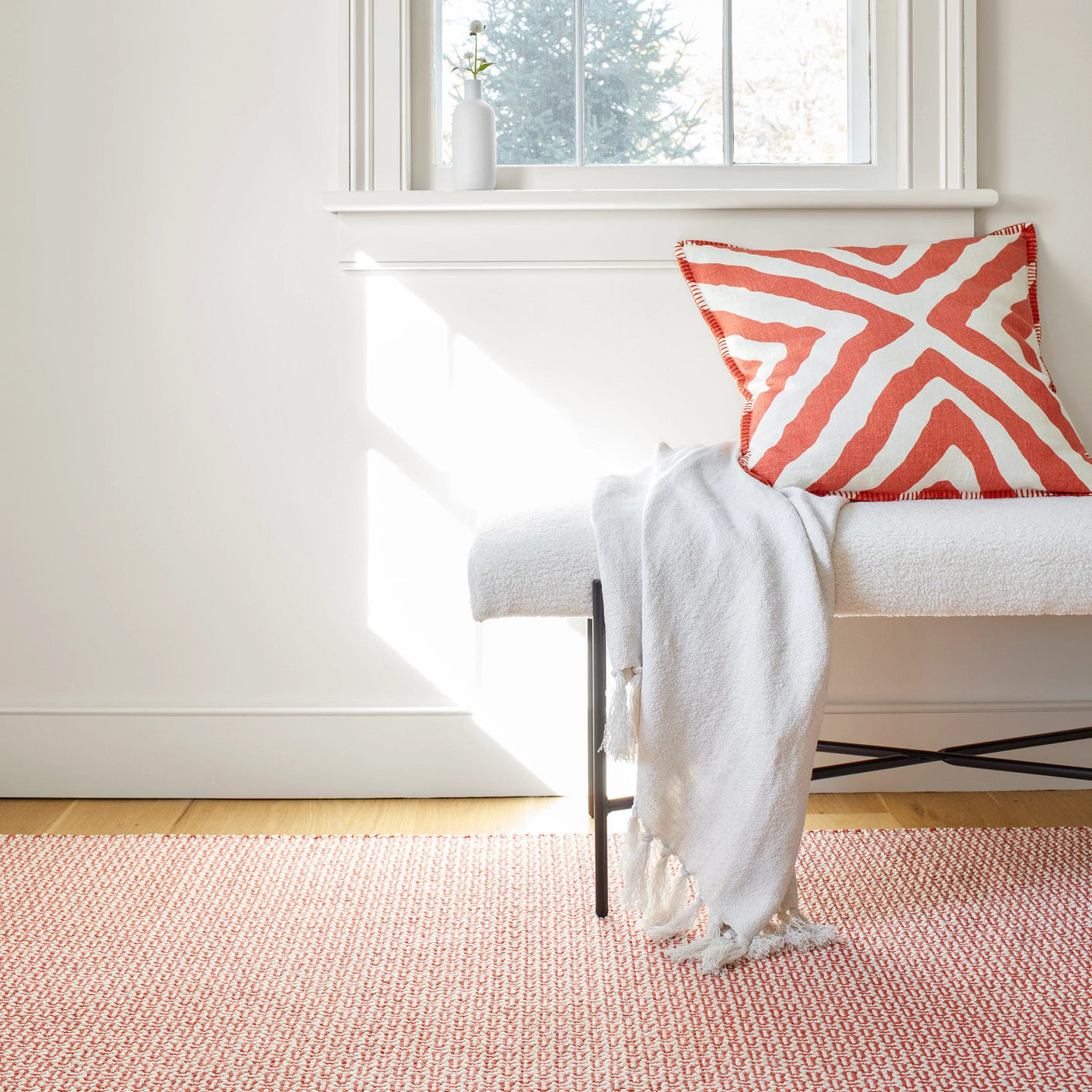 Miss Muffet Handwoven Cotton Rug