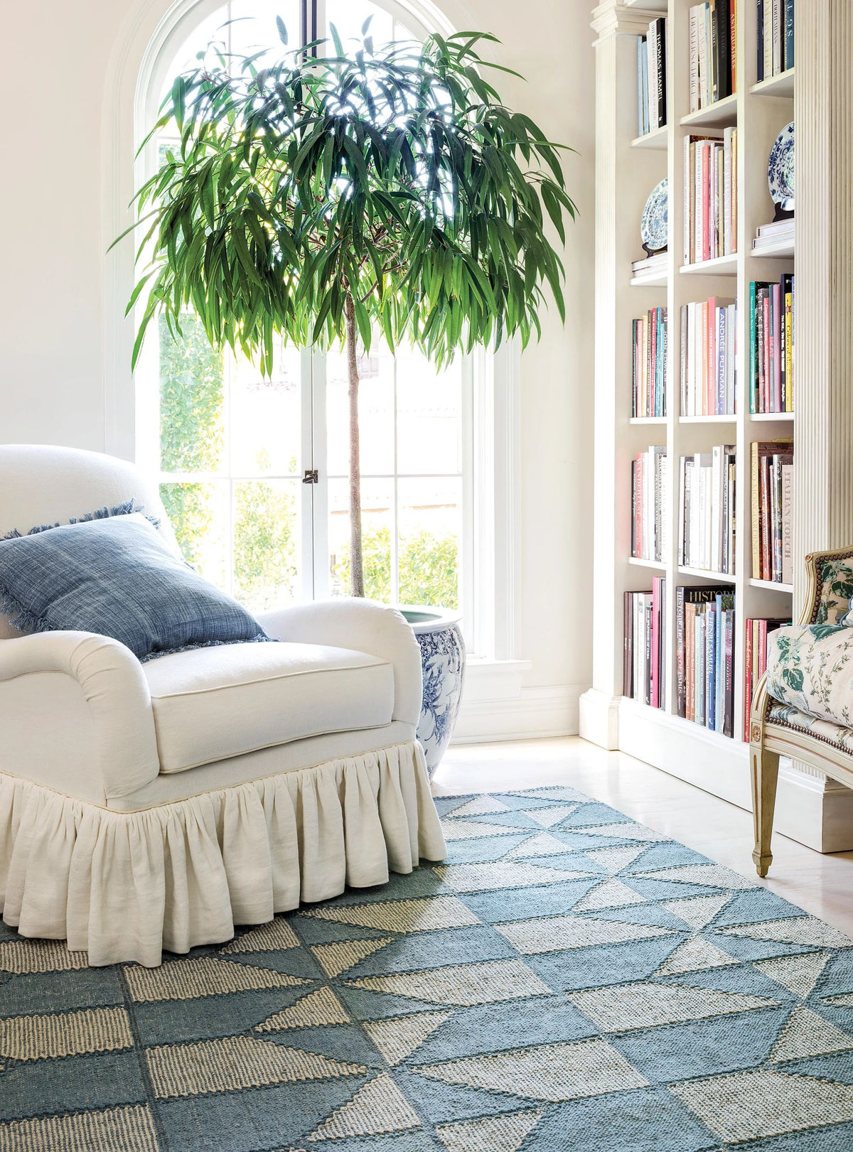 Ojai Hand Loom Knotted Cotton Rug