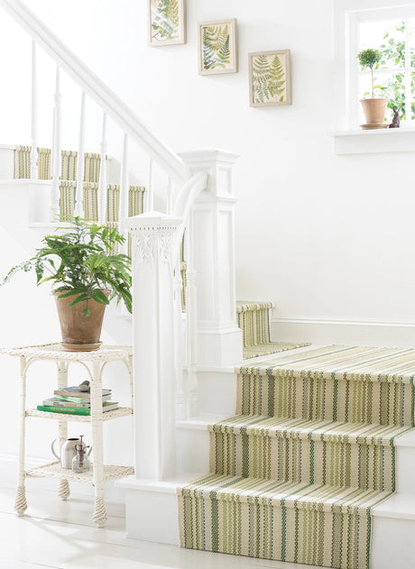 Oslo Stripe Handwoven Cotton Rug