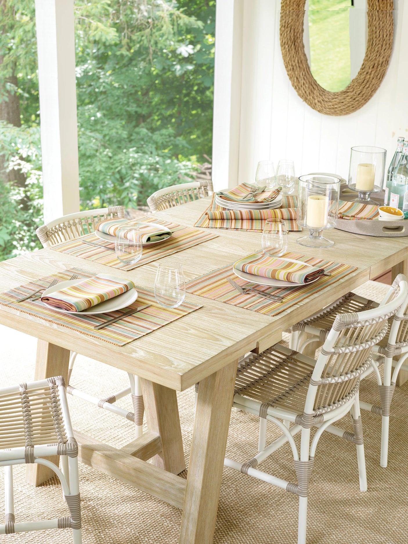 Pebble Handwoven Performance Rug