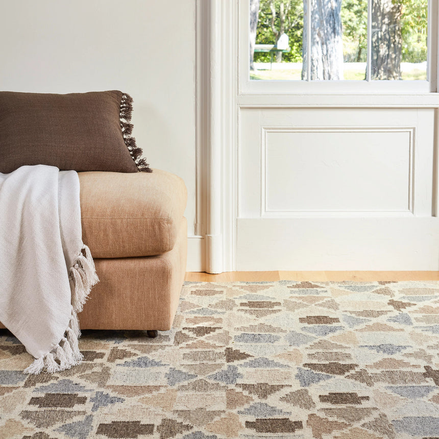 Rufus Stone Kilim Handwoven Wool Rug