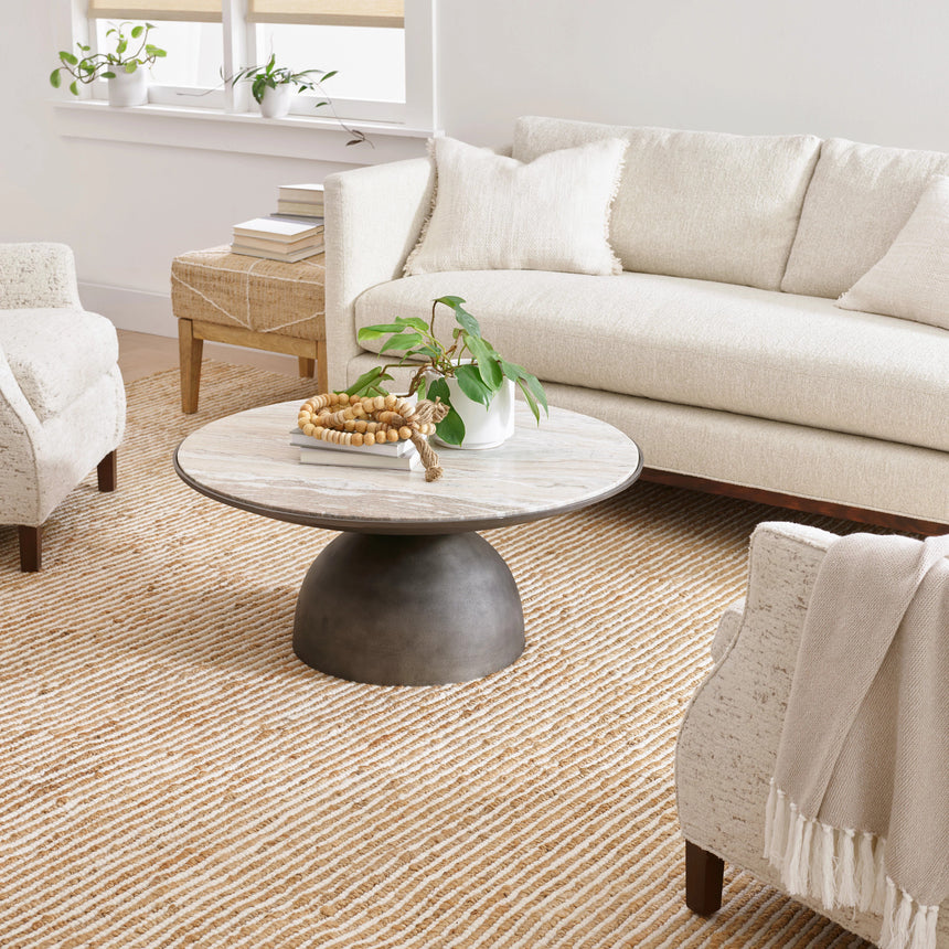 Twiggy Handwoven Wool/Jute Rug