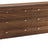 Smoked Walnut with Bronze Handles | Mobican Luna Double Dresser | Valley Ridge Furniture
