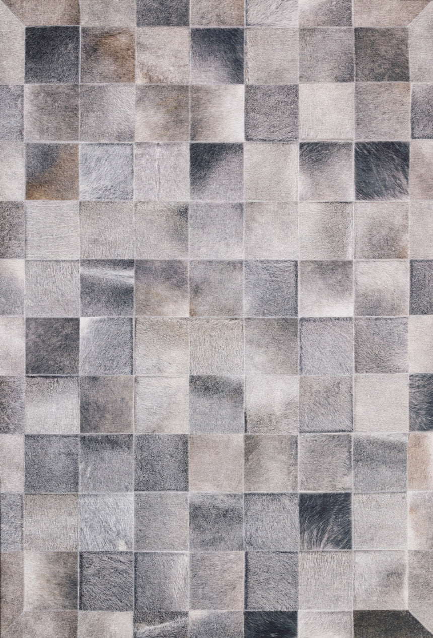 Maddox Rug 06 | Charcoal / Grey