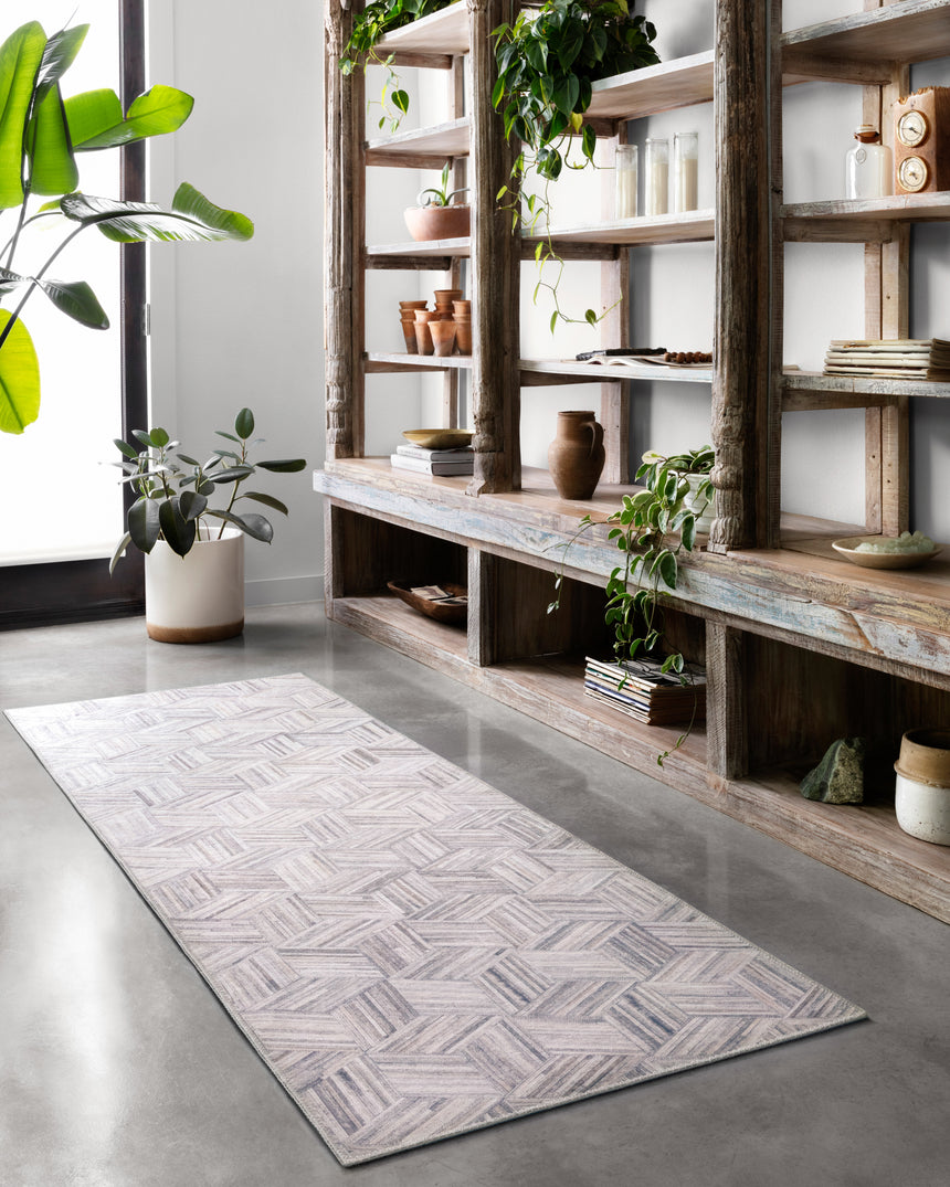 Maddox Rug 07 | Lt Grey / Ivory