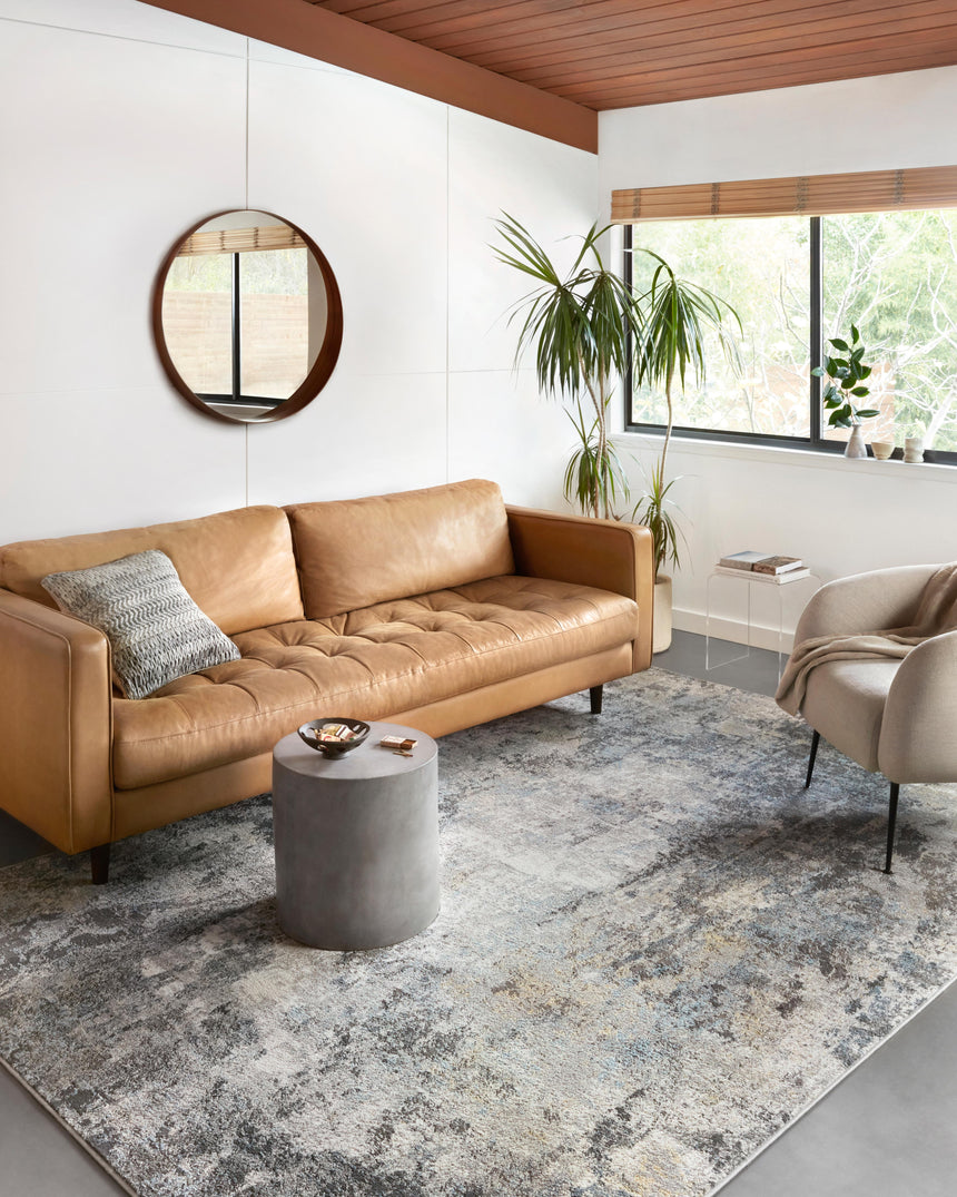 Maeve Rug 01 | Silver / Slate