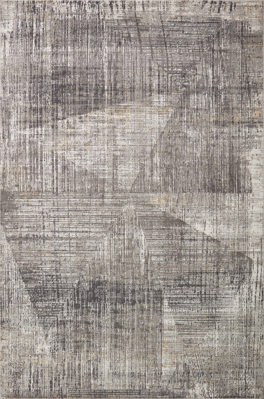 Maeve Rug 04 | Granite / Gold