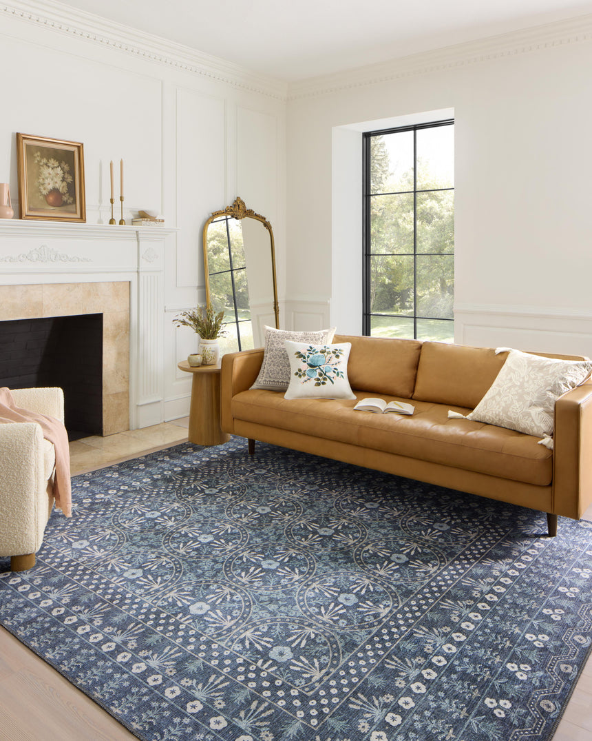 Maison Rug 03 | Rosette Blue